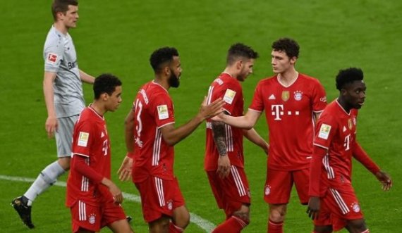 Bayerni i fortë për Leverkusenin, titulli shumë afër