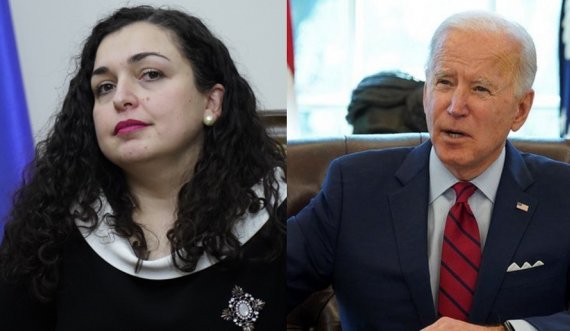  Vjosa Osmani falënderon presidentin Joe Biden për ndihmën rreth vaksinave 