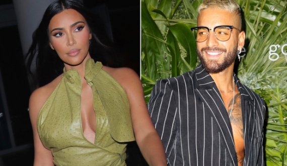 Çfarë po ndodh mes Kim Kardashian dhe Maluma-s? Dyshja fotografohen duke buzëqeshur krah njëri-tjetrit