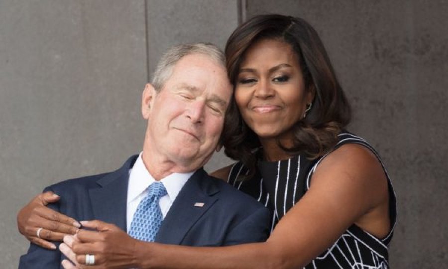  Bush është tronditur nga komentet për miqësinë e tij me Michelle Obaman 