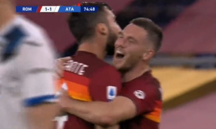 Gol shumë i bukur nga Cristante, Roma barazon gjithçka