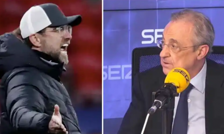 Florentino Perezi e tall keq Jurgen Kloppin