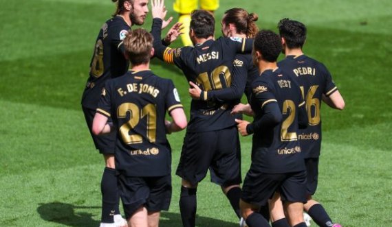 Barcelona e mposht Villarrealin me përmbysje, i afrohet kreut të La Ligës