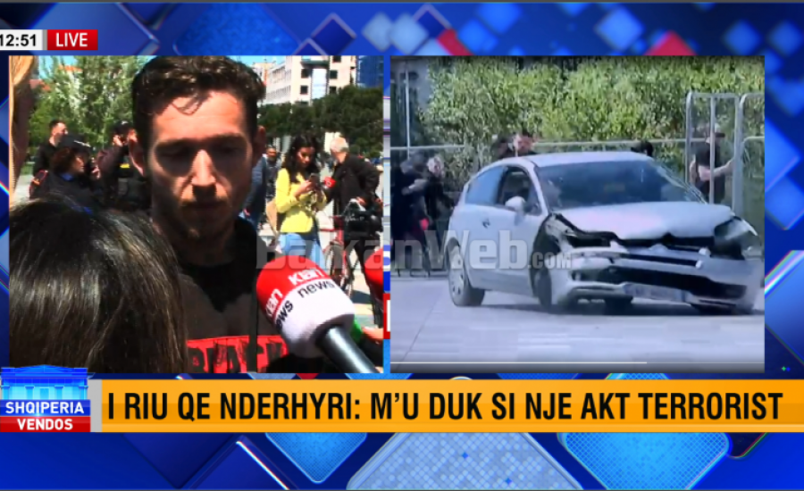 “Heroi i ditës në Shqipëri”, i riu që ndali çmendurinë në Tiranë: Nuk kisha frikë për veten, por për qytetarët