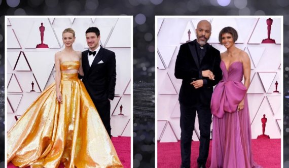 Shtatë çiftet që përcollën elegancë në tapetin e kuq të “Oscars 2021”