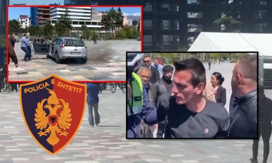  Terrorizoi qytetarët e Tiranës, personi që u fut me veturë në shesh ishte i dënuar dhe për tre vepra të tjera penale 