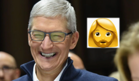 Apple e fut në listën e emoji-ve edhe gruan me mjekër