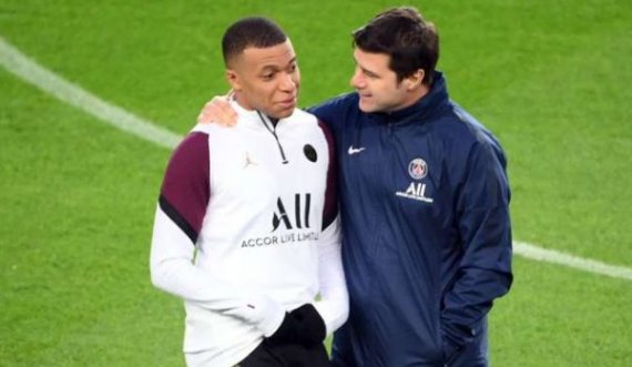 Mbappe më pyet shpesh për Premierligën, thotë trajneri i tij Pochettino