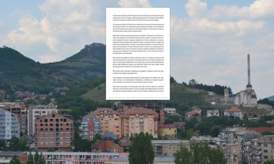  Dokumenti “non-paper” i mohuar nga Gjermania flet për marrëveshje me autonomi të Kosovës Veriore 