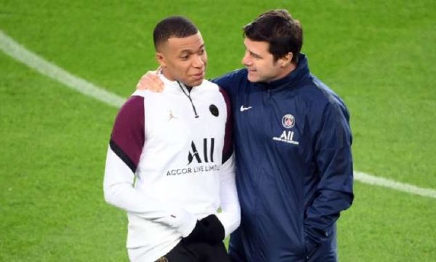 Mbappe më pyet shpesh për Premierligën, thotë trajneri i tij Pochettino