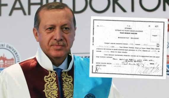 Gazeta turke: Kishte vendim që nënshkruesi i certifikatës së diplomimit të Erdoganit s’mund të ishte anëtar fakulteti