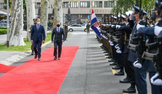 Ministri Mehaj pritet nga homologu i tij kroat, Banožić