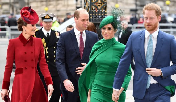 Harry dhe Meghan urojnë Kate-n dhe William-in për 10-vjetorin e martesës 