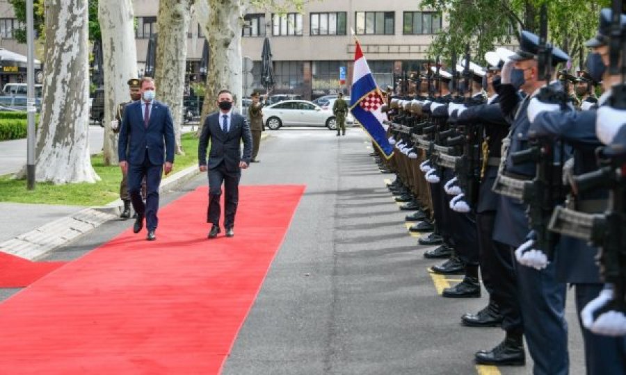 Ministri Mehaj pritet nga homologu i tij kroat, Banožić