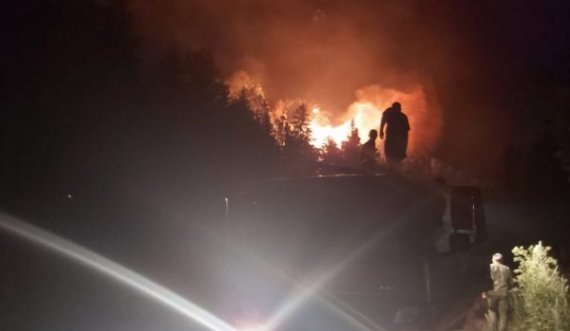 Suhareka në gjendje të rëndë, zjarr në 5 vatra