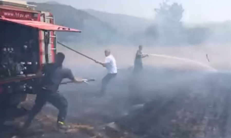  Rëndohet situata me zjarret në Suharekë, publikohen pamje nga ndërhyrja e zjarrfikësve 