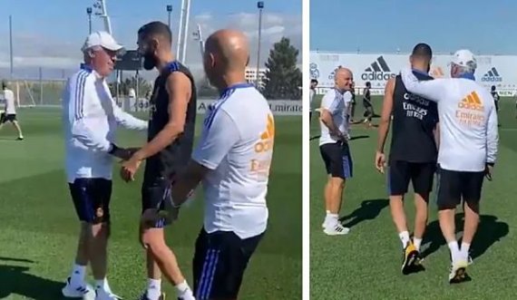 Benzema kthehet në stërvitje me Real Madrid