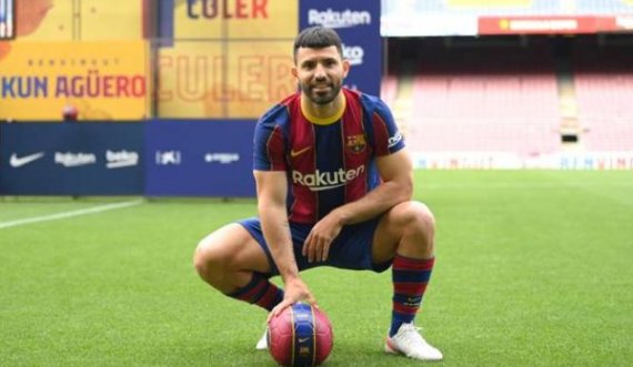 Aguero i harxhoi 500.000 euro sapo mbërriti në Barcelonë