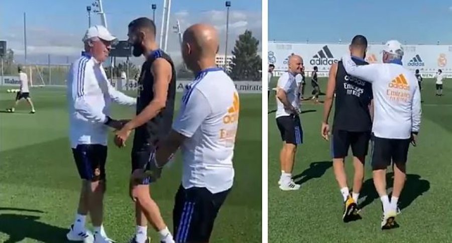Benzema kthehet në stërvitje me Real Madrid