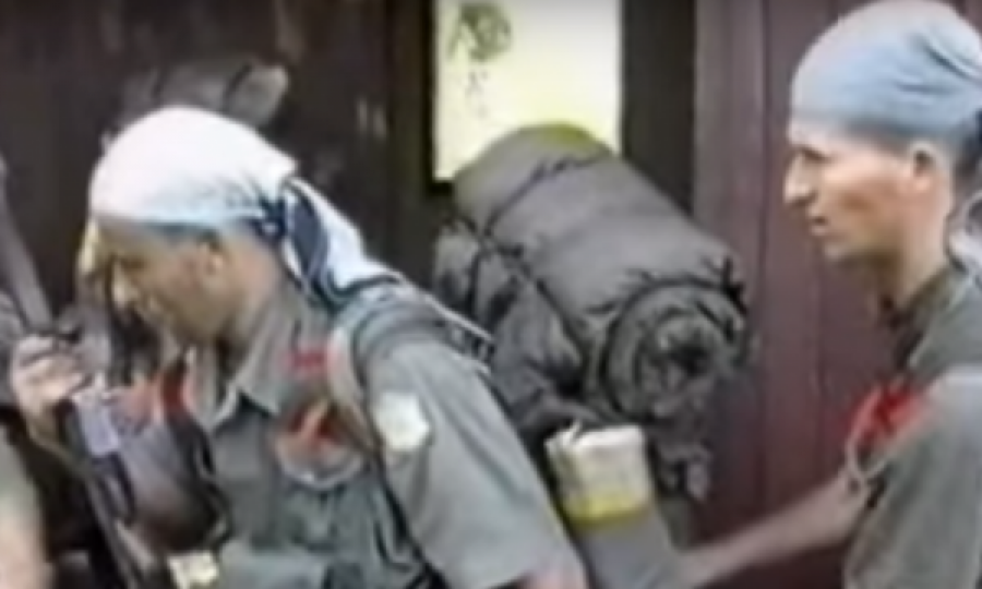 Pamje të shqiptarëve që morën pjesë në operacionin “Stuhia” në Kroaci