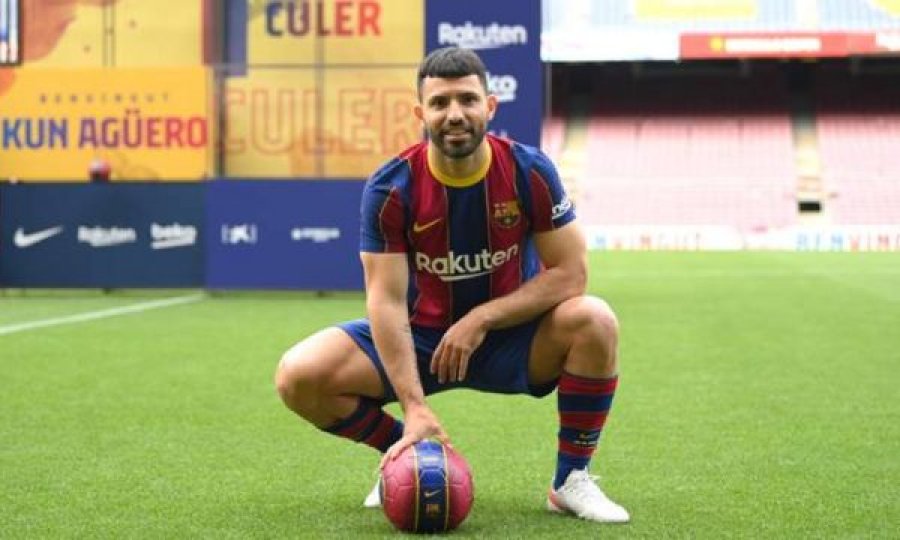 Aguero i harxhoi 500.000 euro sapo mbërriti në Barcelonë