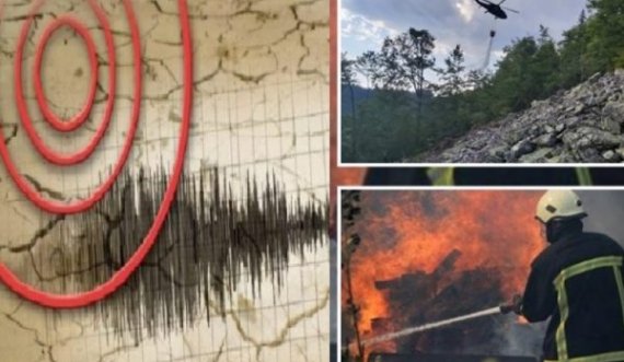  Jo vetëm zjarret, Turqia dhe Greqia shkunden edhe nga tërmetet 