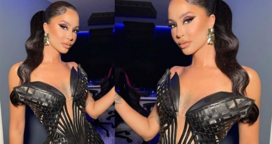 Dafina Zeqiri zgjedh të duket glamuroze në paraqitjen e fundit