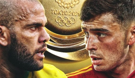 Alves starton për Brazilin, Asensio e Pedri për Spanjën, e kërkojnë medaljen e artë në Lojërat Olimpike