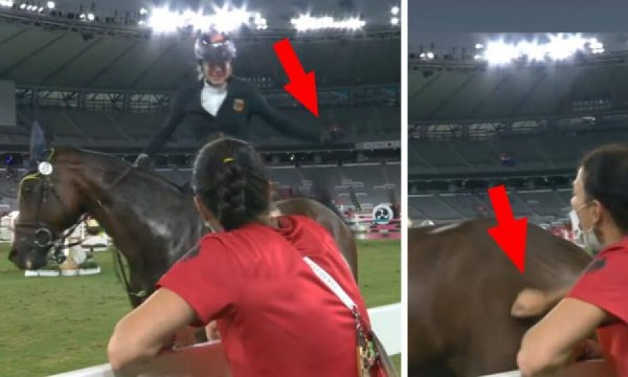 Lojërat Olimpike, përjashtohet pasi e goditi me grusht kalin