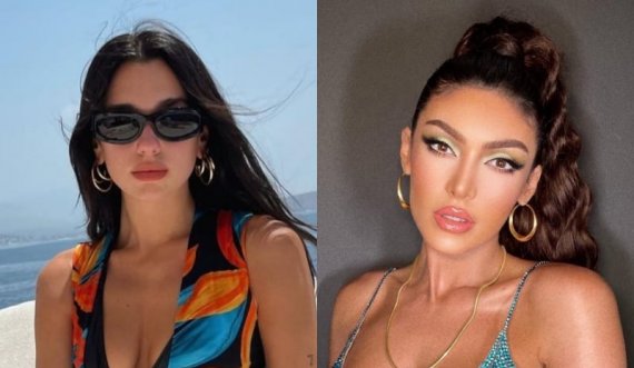 Paskan shije të ngjashme! Dua Lipa dhe Nora Istrefi zgjedhin të njëjtat bikini për pushime