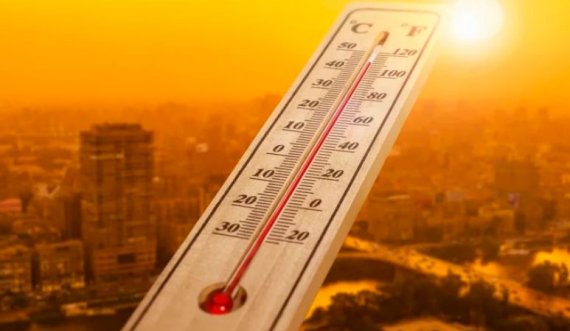 Në cilin vend termometri shënoi afër 49 gradë celsius?