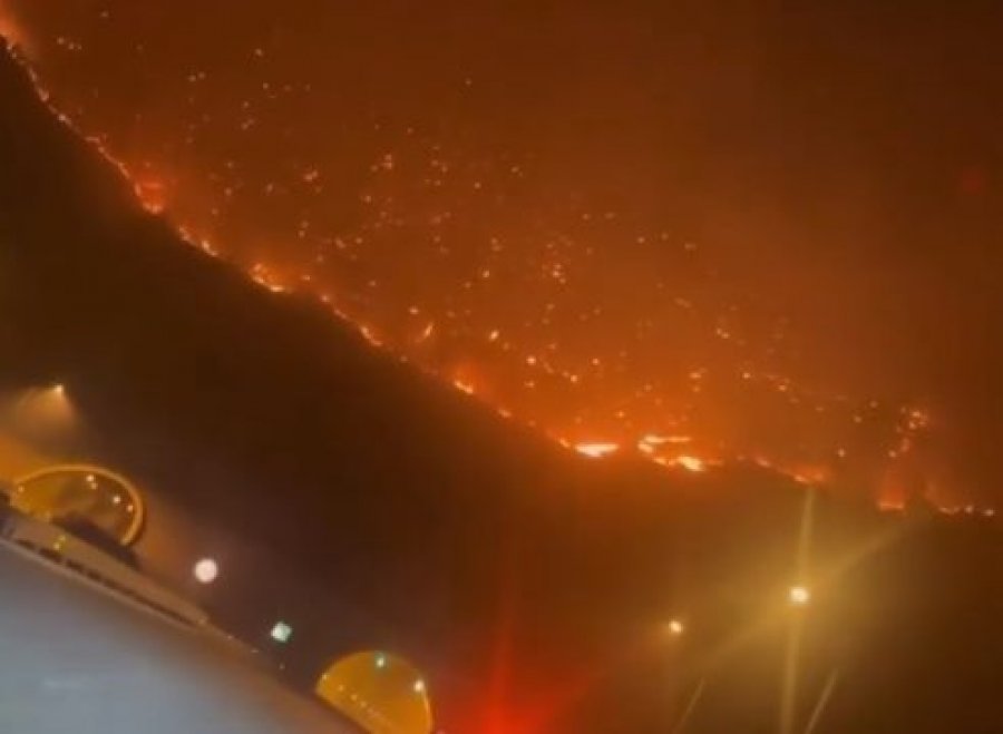 Dy vatra të reja në Kalimash, vijon puna për izolimin e zjarreve për të mos rrezikuar tunelin