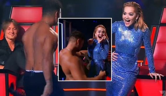 Konkurrenti i “The Voice Australia” zhvishet e performon vallëzimin e nxehtë për Rita Orën