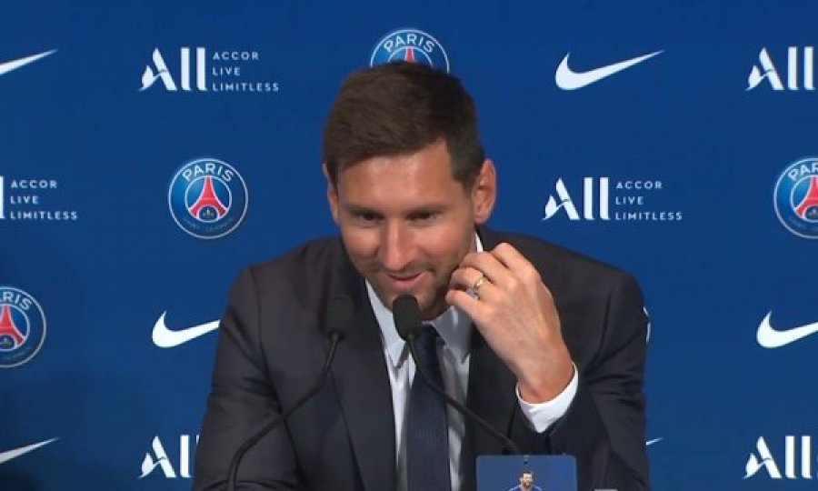 Messi gjatë prezantimit: Ëndërroj ta fitoj Champions Leaguen me PSG-në