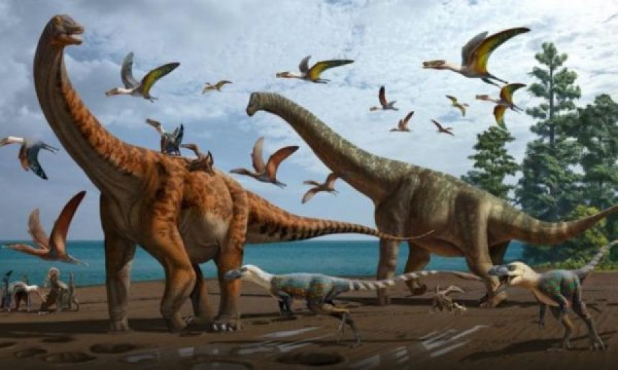  Zbulohen dy specie të reja dinosaurësh, të mëdha sa një balenë blu 