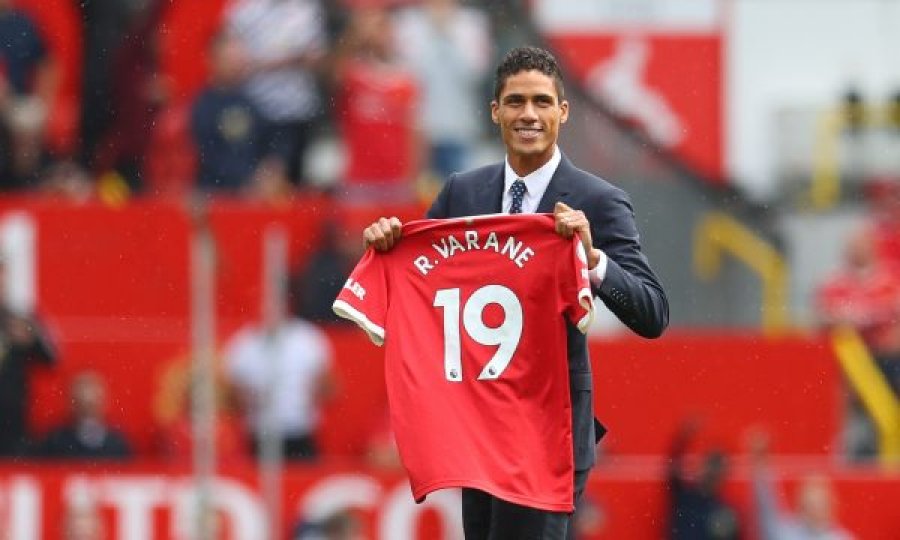 Fjalët e para të Varane si lojtar i Manchester United