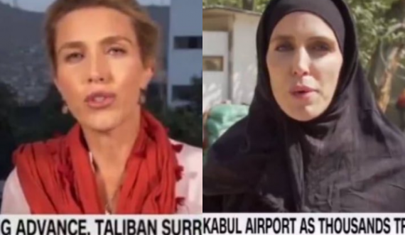 Gazetarja e CNN-it mbulohet për të raportuar nga Kabuli, e rrethuar nga talibanët