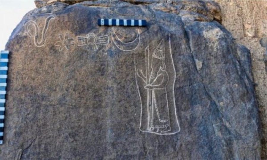 Zbulohet guri me figurën e mbretit të fundit të Babilonisë dhe me tekstin më të gjatë kuneiform