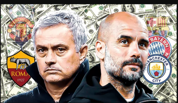 Cili ka shpenzuar më shumë, Mourinho apo Guardiola?