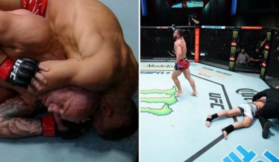 Luftëtari kosovar Ramiz Brahimaj merr fitoren e parë në UFC, e lë pa ndenja kundërshtarin e tij