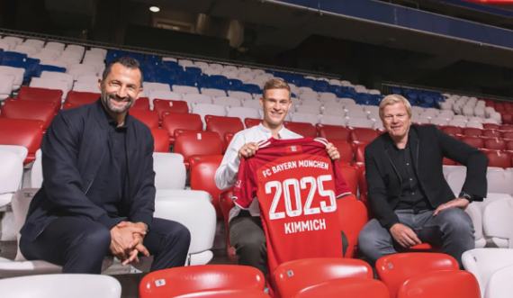  Kimmich e vazhdon marrëveshjen me Bayernin deri më 2025 