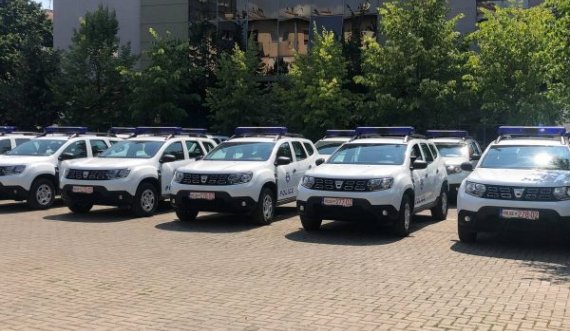  Policia e Kosovës merr 20 vetura donacion nga Gjermania 