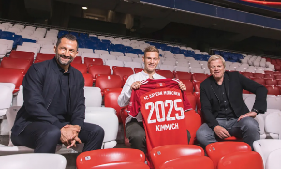  Kimmich e vazhdon marrëveshjen me Bayernin deri më 2025 