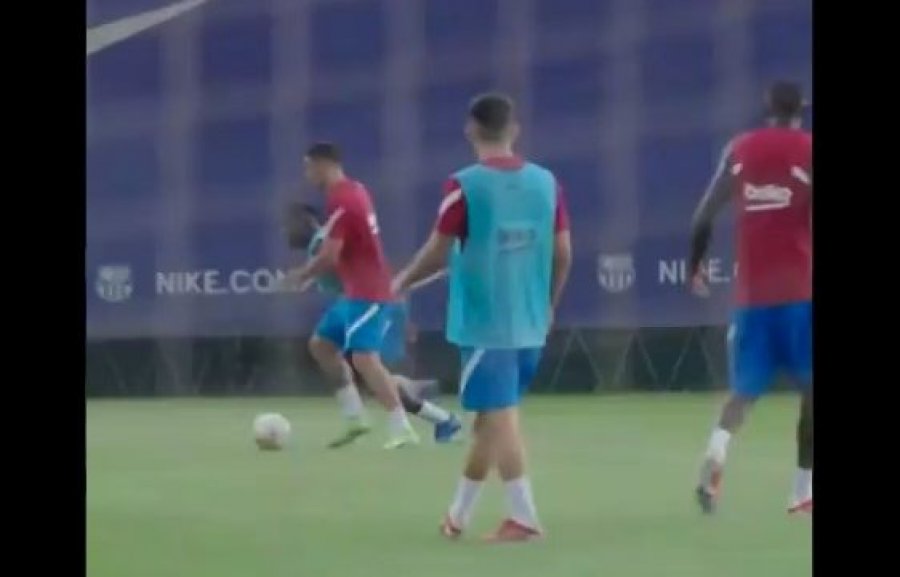 Rey Manaj shënon gol spektakolar në stërvitje