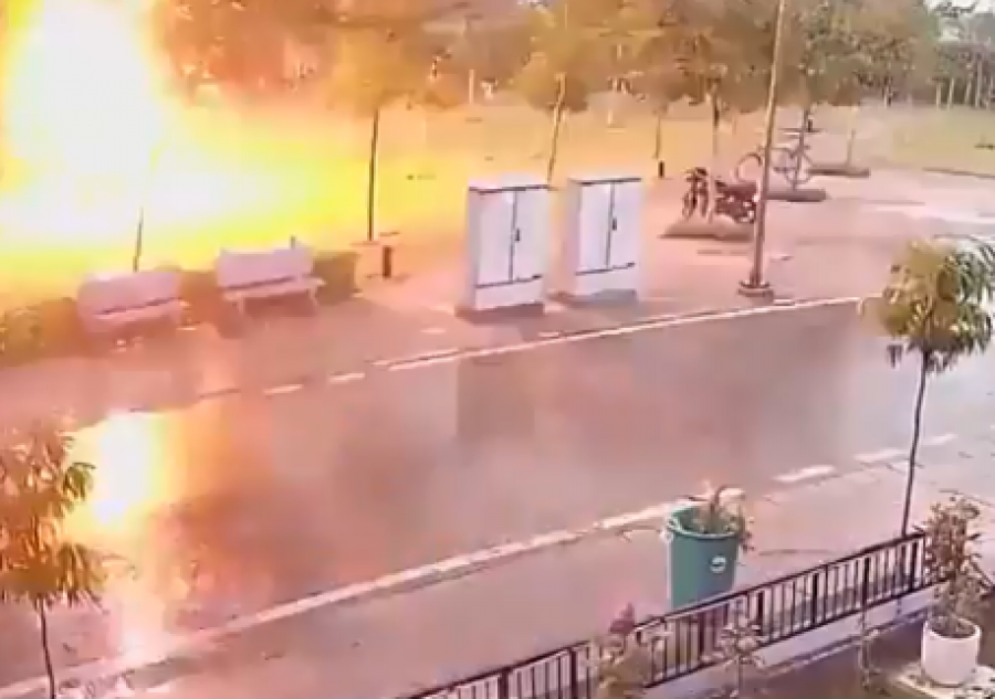 Po fshiheshin nën pemë, shikoni se si rrufeja godet katër persona