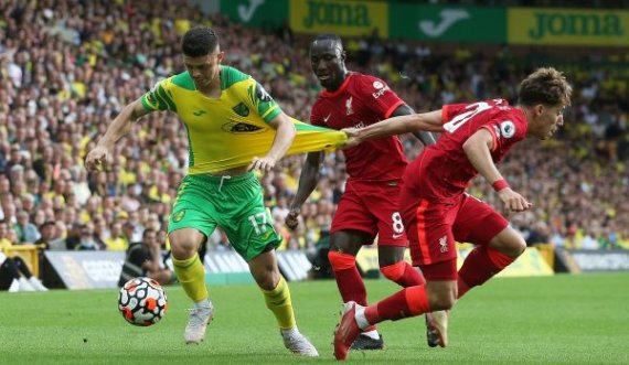 Rashica kishte gisht në golin e Norwich kundër Crystal Palace