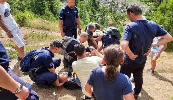  Policia e EULEX-it e shpëton të riun nga mbytja në liqenin e Rugovës 