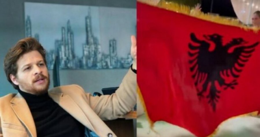 'Oj Kosovë, oj nëna ime', aktori turk publikon video duke vallëzuar me flamurin shqiptar 