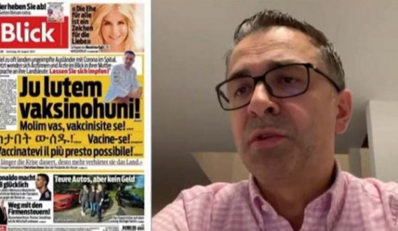 Mjeku shqiptar në Zvicër: 80% e pacientëve të hospitalizuar në spitalin ku punoj janë shqiptarë, 90% e tyre të pa vaksinuar