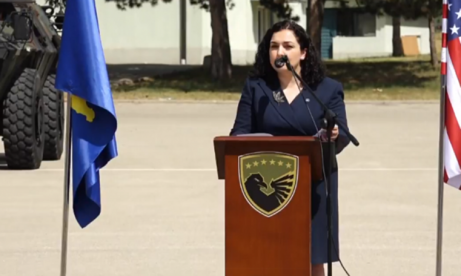  SHBA-ja ia jep Kosovës 55 automjete ushtarake, Vjosa Osmani: U rezistojnë predhave 